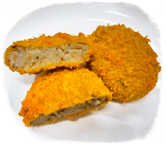 牛肉コロッケ　90円税込　野村牧場牛100%